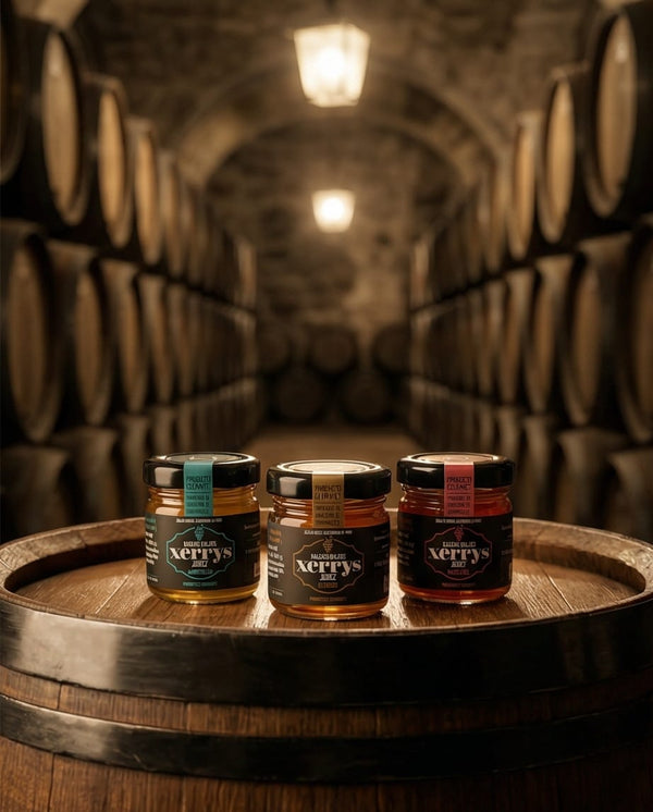 Pack degustación Amontillado, Oloroso y Moscatel 3x40 gr