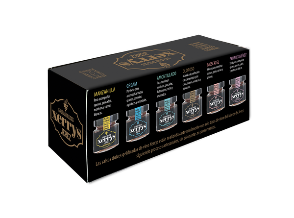 Pack degustación Manzanilla, Cream y Pedro Ximenez 3x40 gr